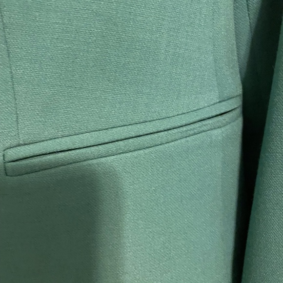 NWT Ann Taylor Green Jacket Blazer Fully Lined Size 10 - Picture 3 of 5